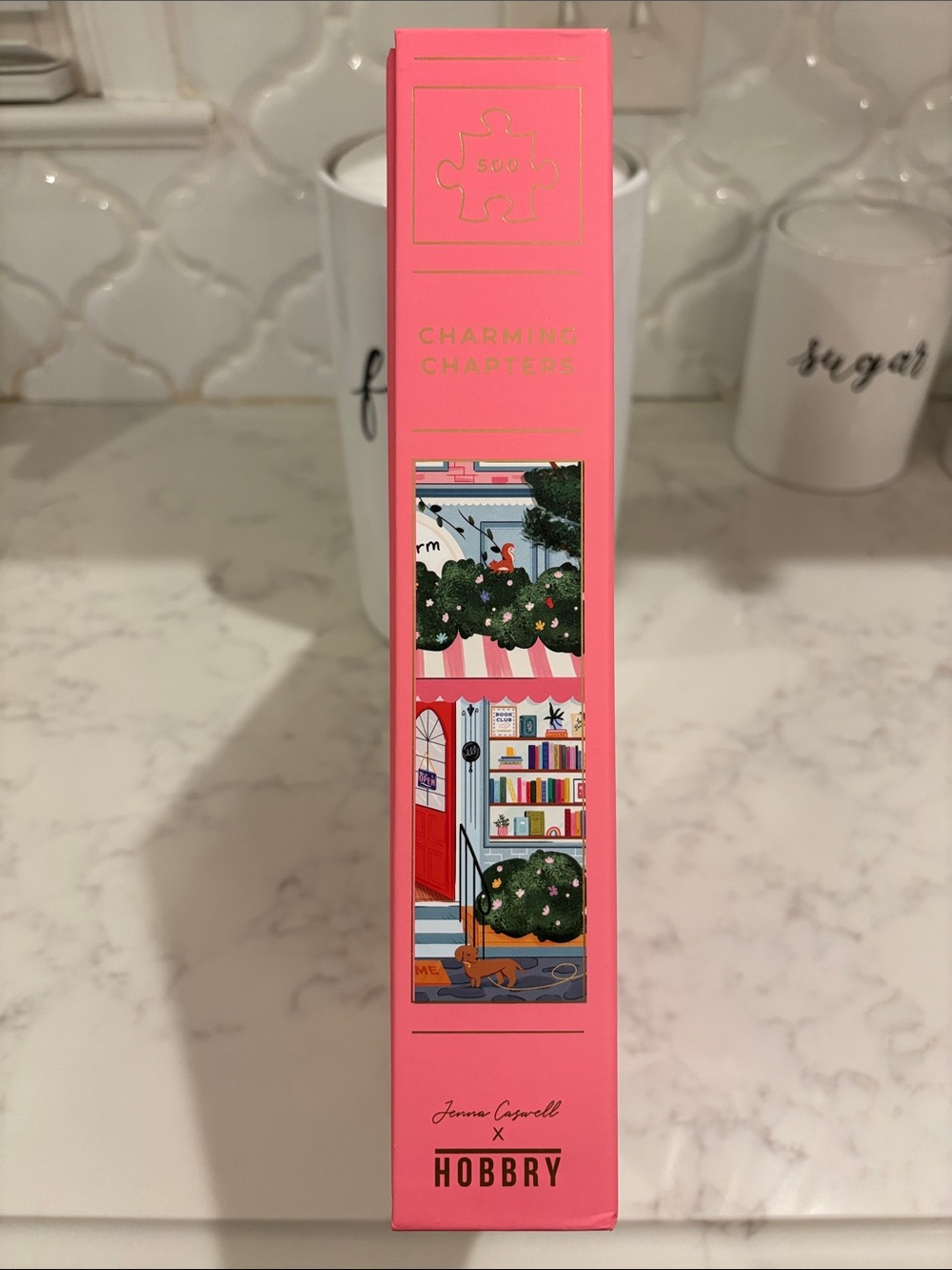 Hobbry Charming Chapters 500 Piece Puzzle - Pink Box - Picture 6 of 6